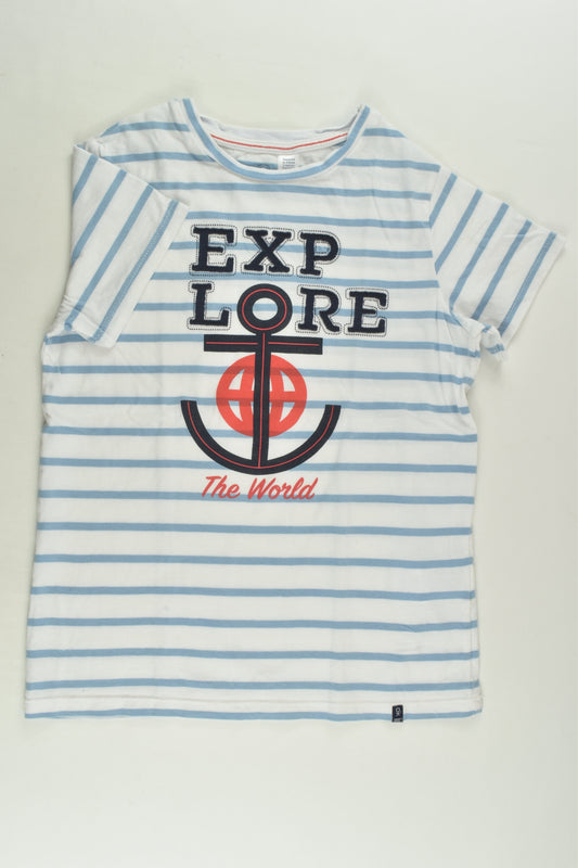 Okaïdi Size 8 (128 cm) 'Explore The World' T-shirt