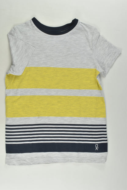 Okaïdi Size 8 (128 cm) Stripes T-shirt