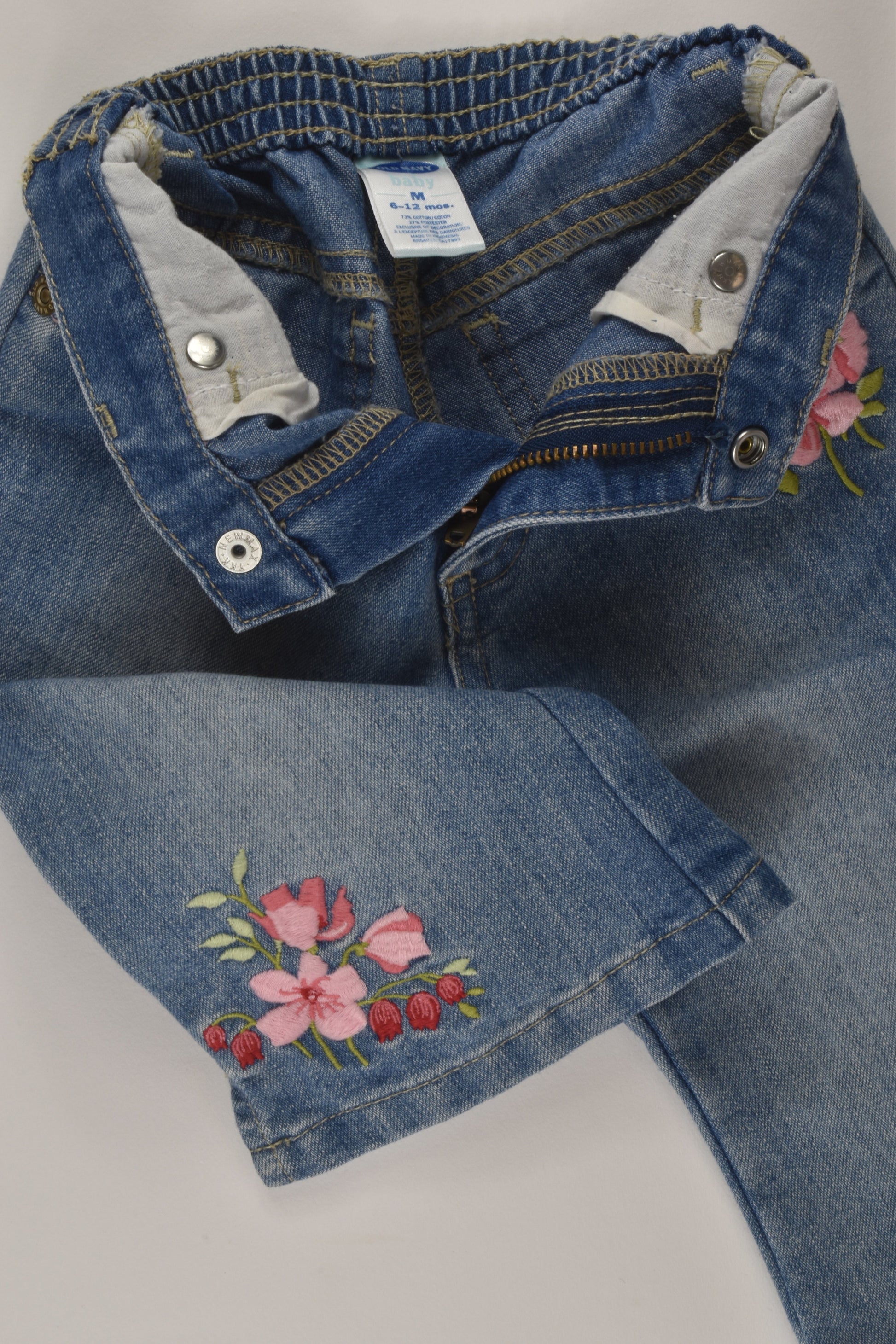 Old Navy Size 0 Embroidery Denim Pants