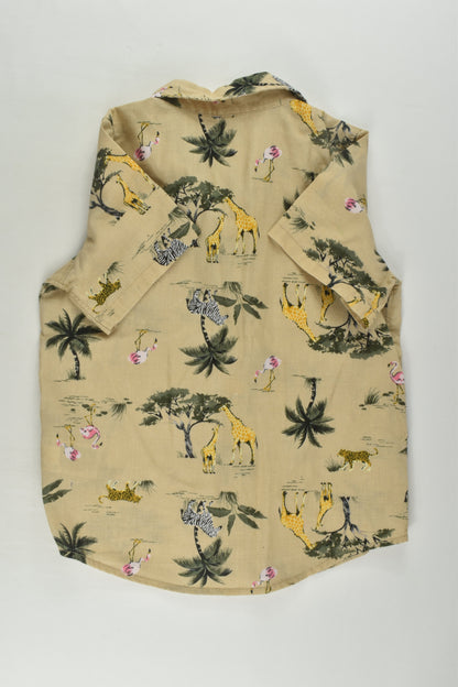 Old Navy Size 5 Linen Blend Shirt