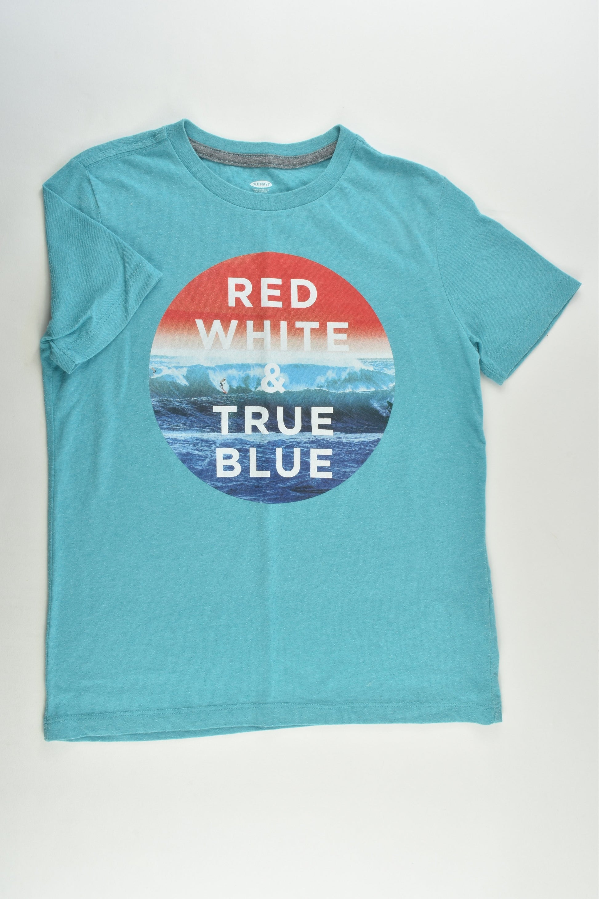 Old Navy Size 8 (M) 'Red White and True Blue' T-shirt