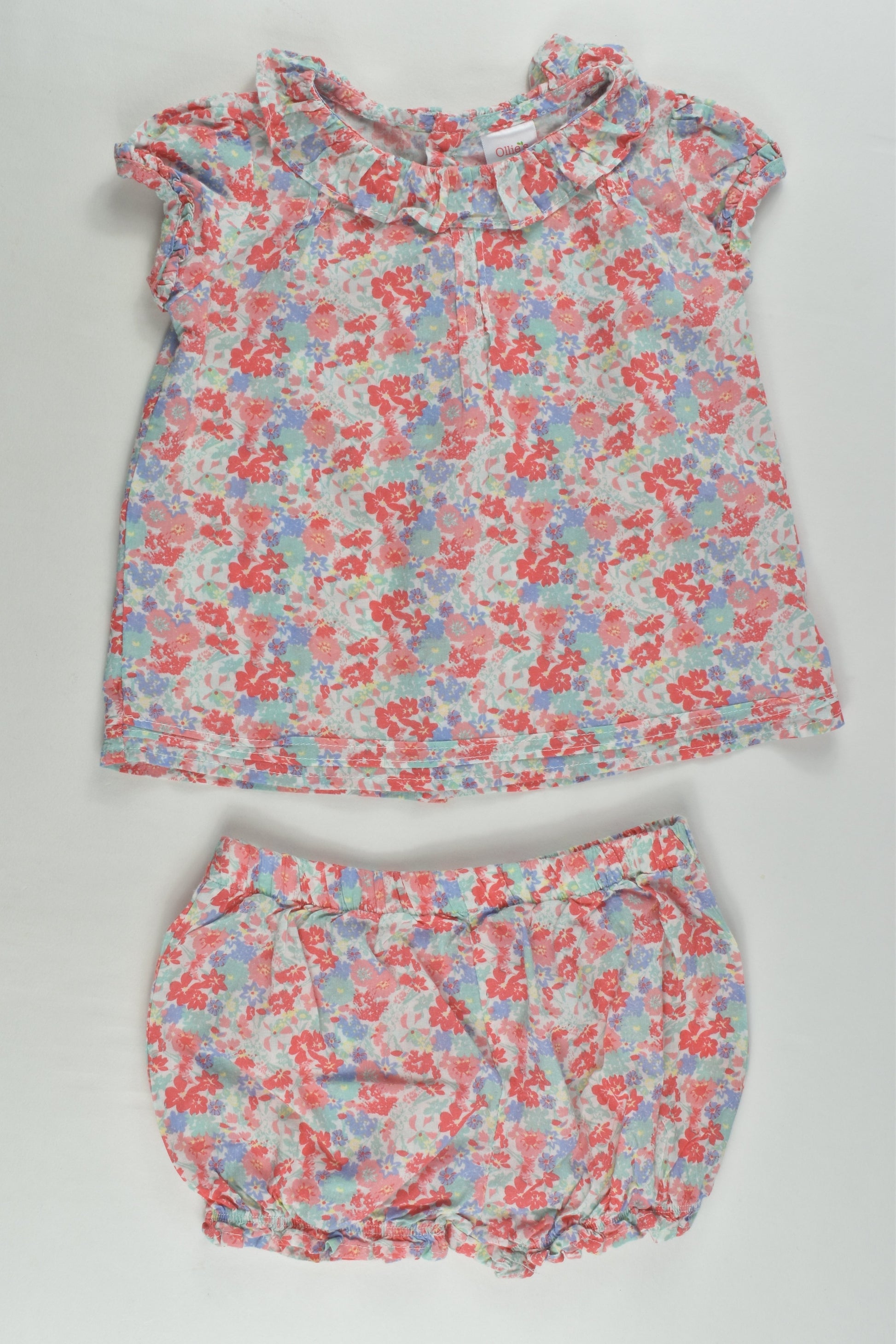 Ollie's Place Size 0 Floral Outfit