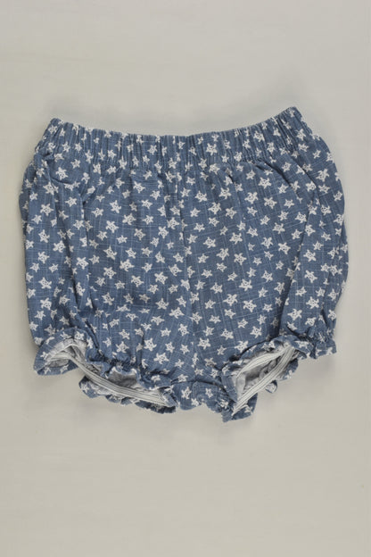 Ollie's Place Size 0 Linen/Cotton Turtle Shorts