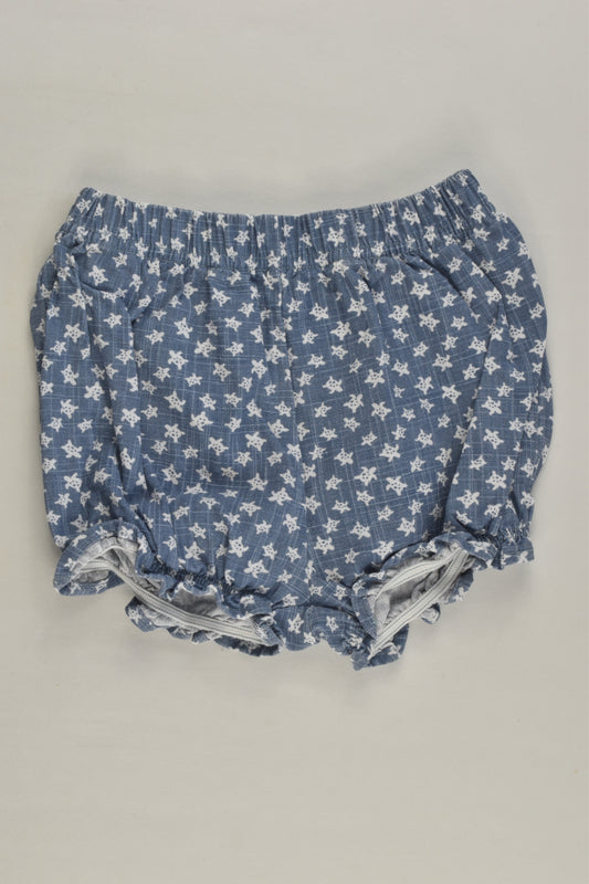 Ollie's Place Size 0 Linen/Cotton Turtle Shorts