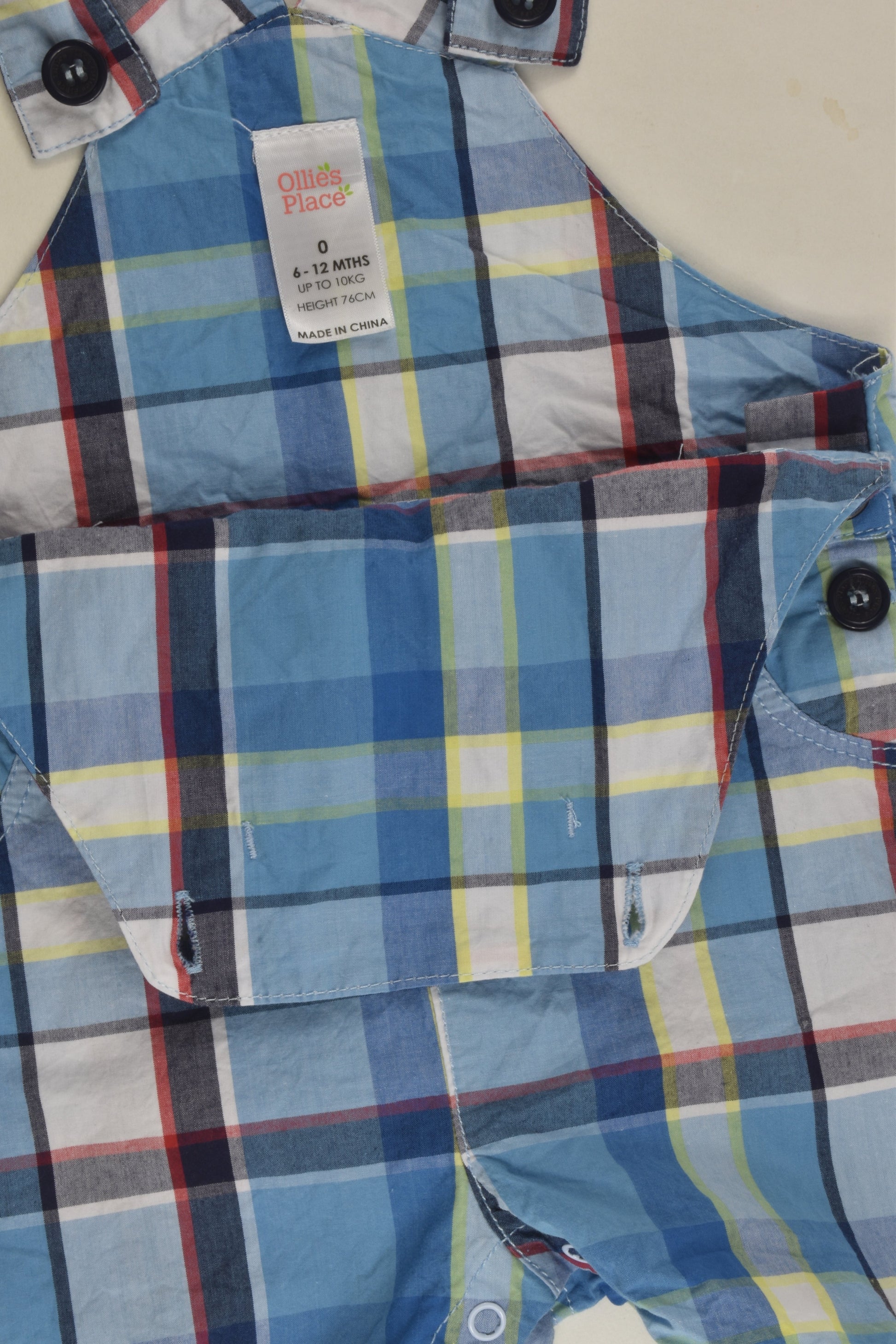 Ollie's Place Size 0 Short Overalls