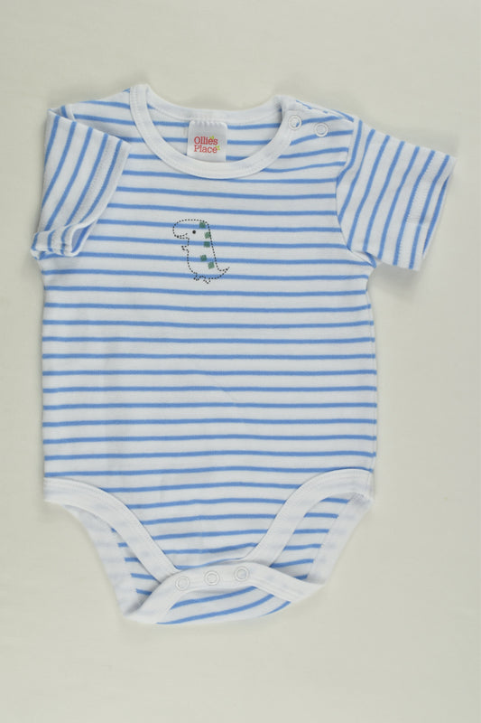 Ollie's Place Size 00 Dinosaur Bodysuit