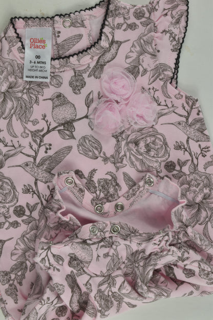 Ollie's Place Size 00 Short Romper