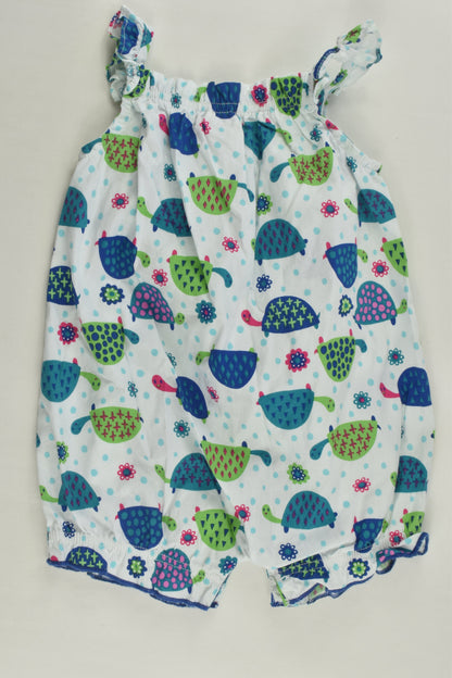 Ollie's Place Size 00 Tottoises Summer Romper