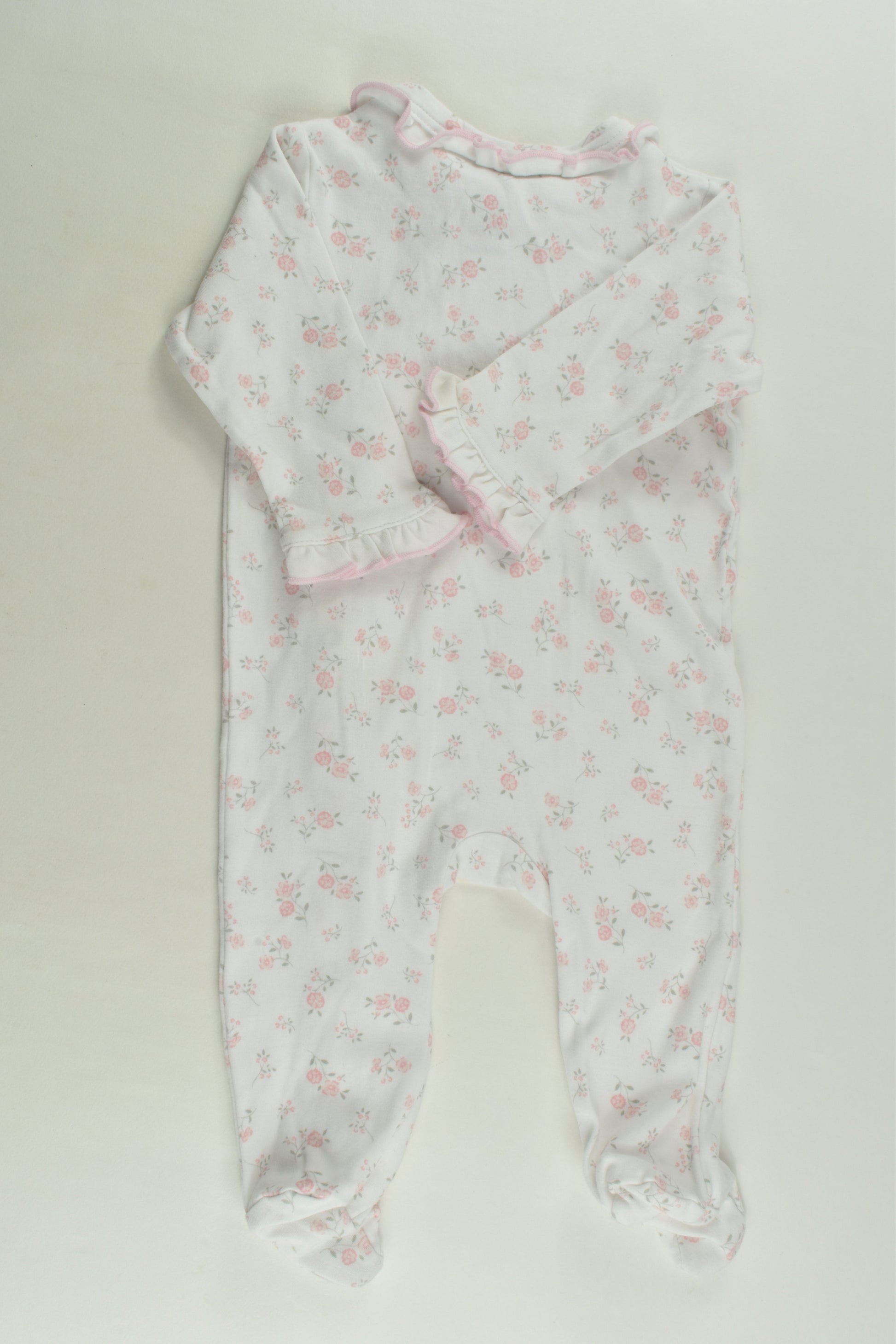 Ollie's Place Size 000 Footed Romper