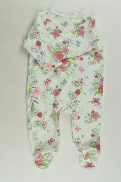 Ollie's Place Size 000 Footed Romper