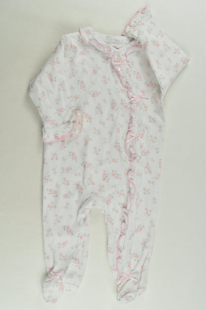 Ollie's Place Size 000 Footed Romper