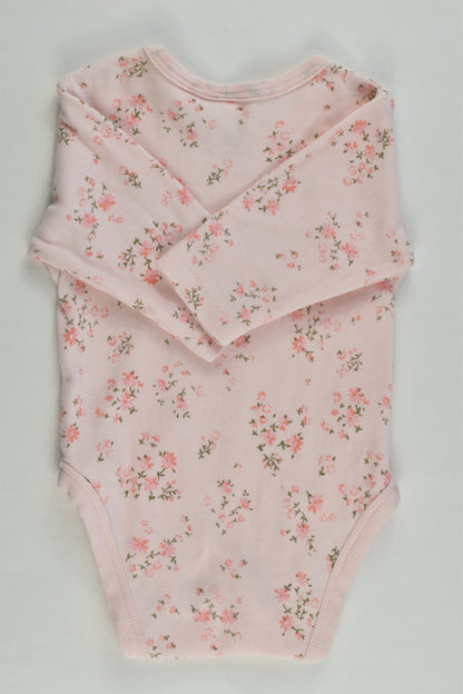Ollie's Place Size 0000 Floral Bodysuit