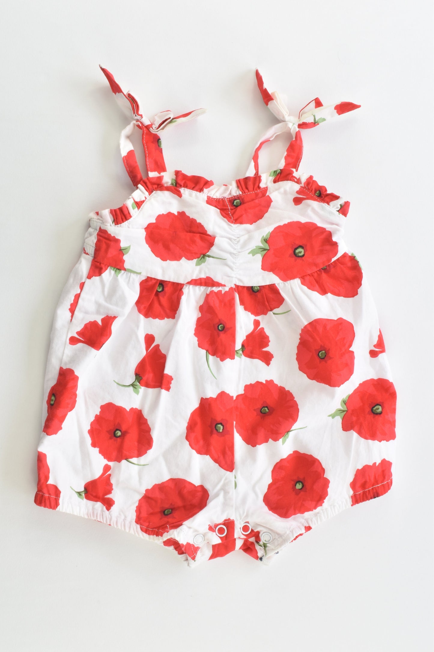 Ollie's Place Size 0000 (Newborn, up to 55 cm) Lined Summer Romper
