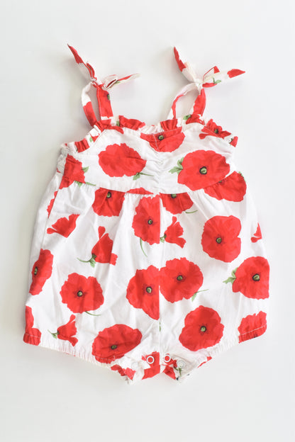 Ollie's Place Size 0000 (Newborn, up to 55 cm) Lined Summer Romper
