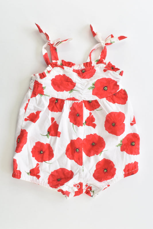 Ollie's Place Size 0000 (Newborn, up to 55 cm) Lined Summer Romper