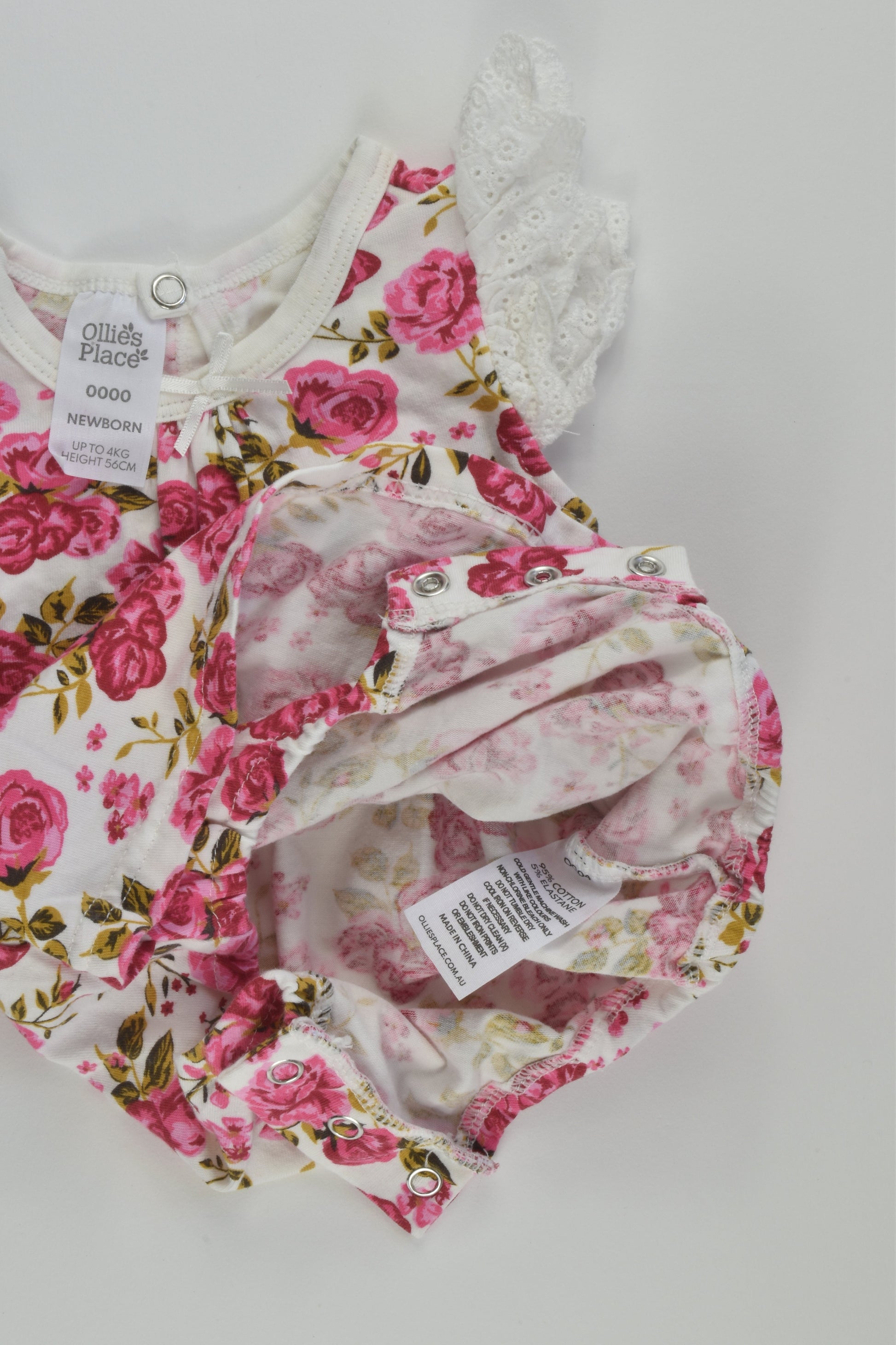 Ollie's Place Size 0000 Romper