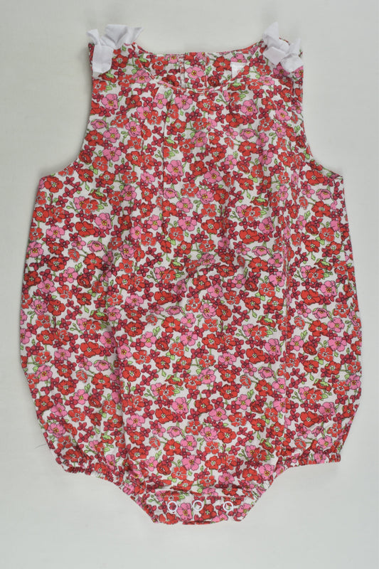 Ollie's Place Size 1 Liberty Print Bubble Romper