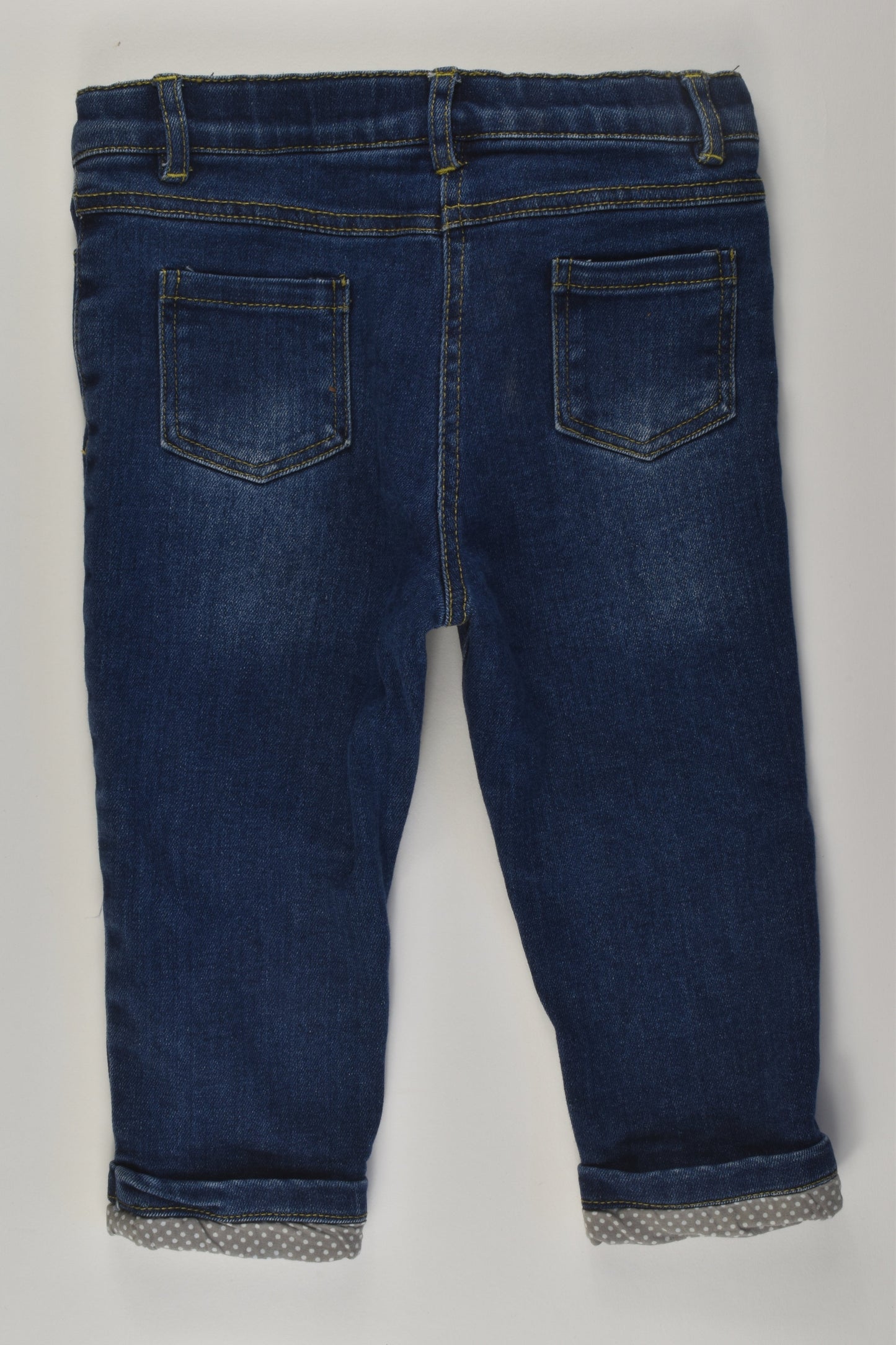 Ollie's Place Size 1 Mouse Denim Pants