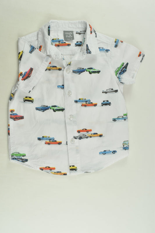 Ollie's Place Size 2 Vintage Cars Shirt
