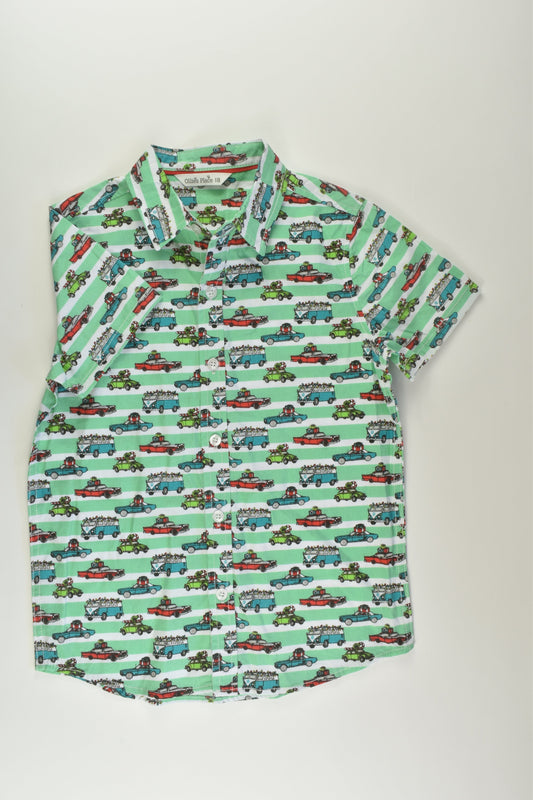 Ollie's Place Size 8 Christmas Vehicles Shirt