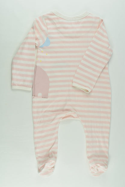 Olly B's Size 0 (6-12 months) Elephant Footed Romper