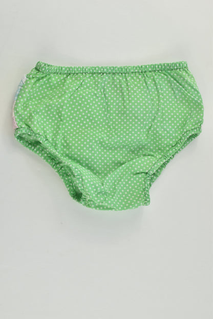 Oobi Size 0 (6/12 months) Ruffle at the Back Nappy Cover