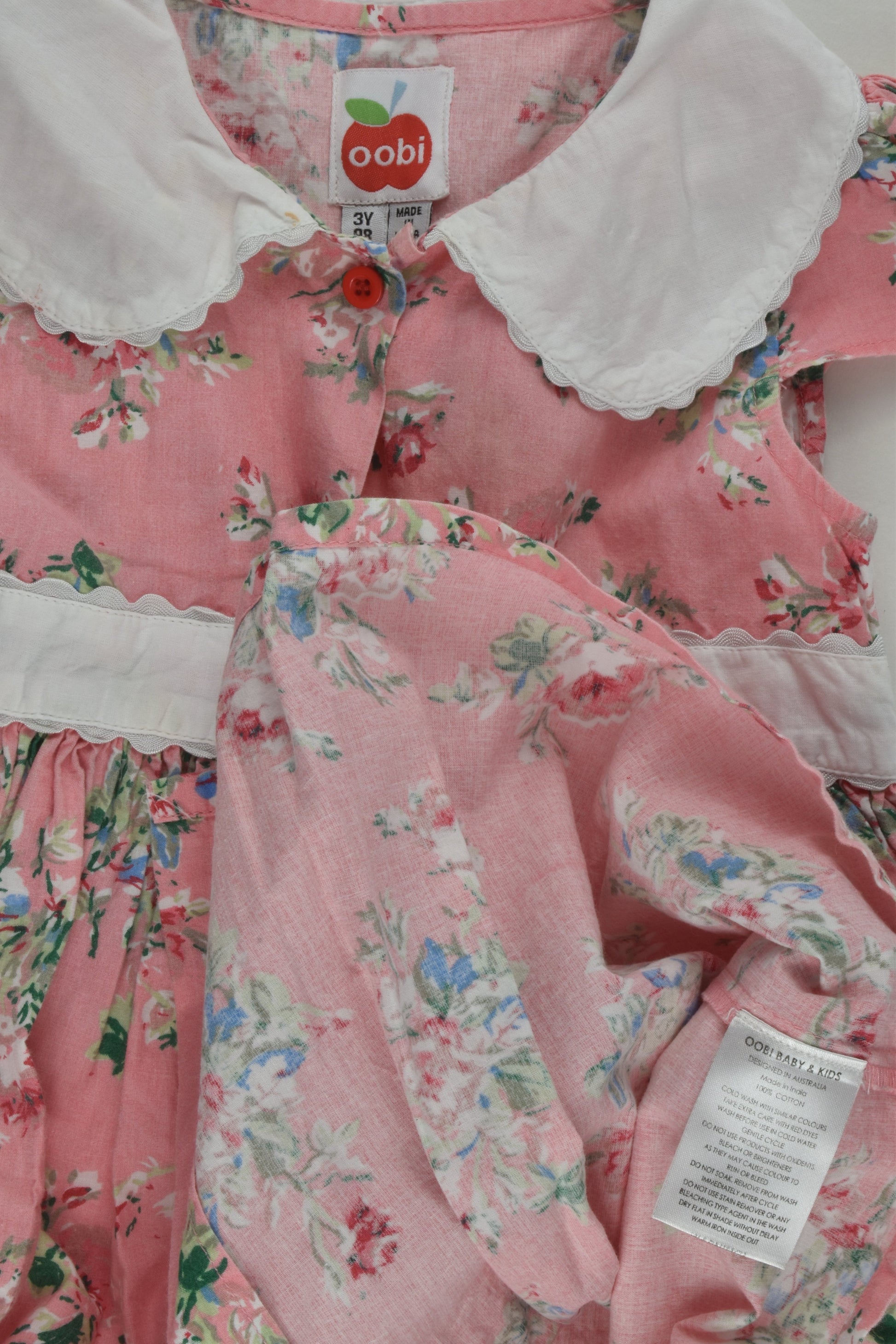 Oobi Size 3 Floral Dress