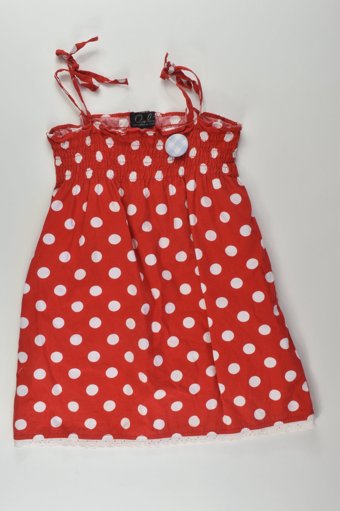 Oobi Size 3 Polka Dots Dress