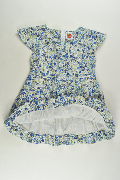Oobi Size 4 Lined Liberty Print Dress