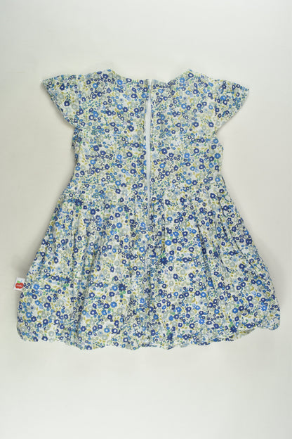Oobi Size 4 Lined Liberty Print Dress