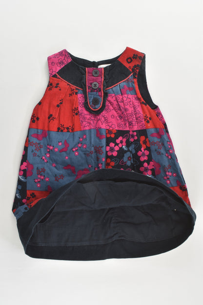 Origami Size 1 Lined Cord Dress