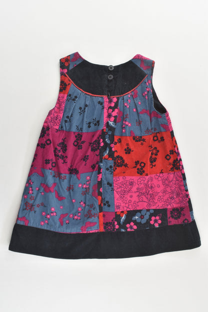 Origami Size 1 Lined Cord Dress