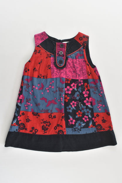 Origami Size 1 Lined Cord Dress