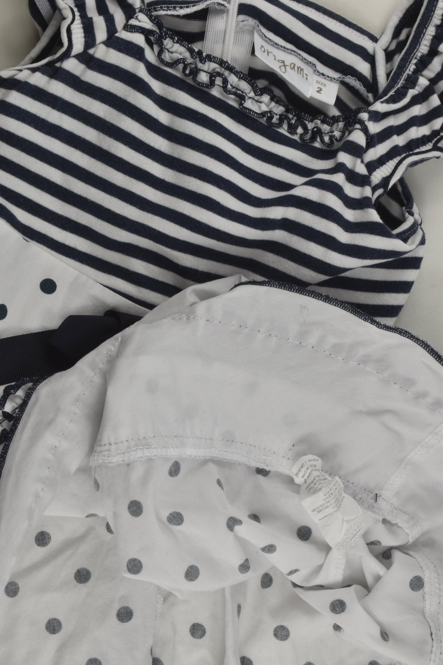 Origami Size 2 Dress