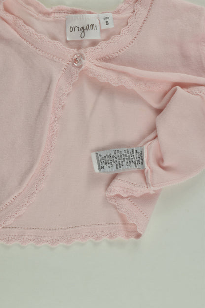 Origami Size 5 Cardigan