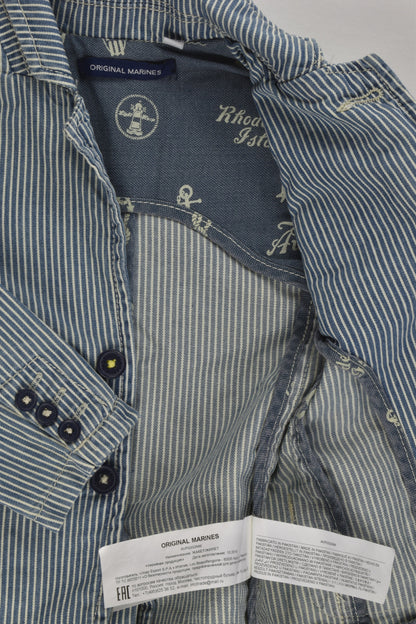 Original Marines Size 0 (9/12 months) Denim Blazer