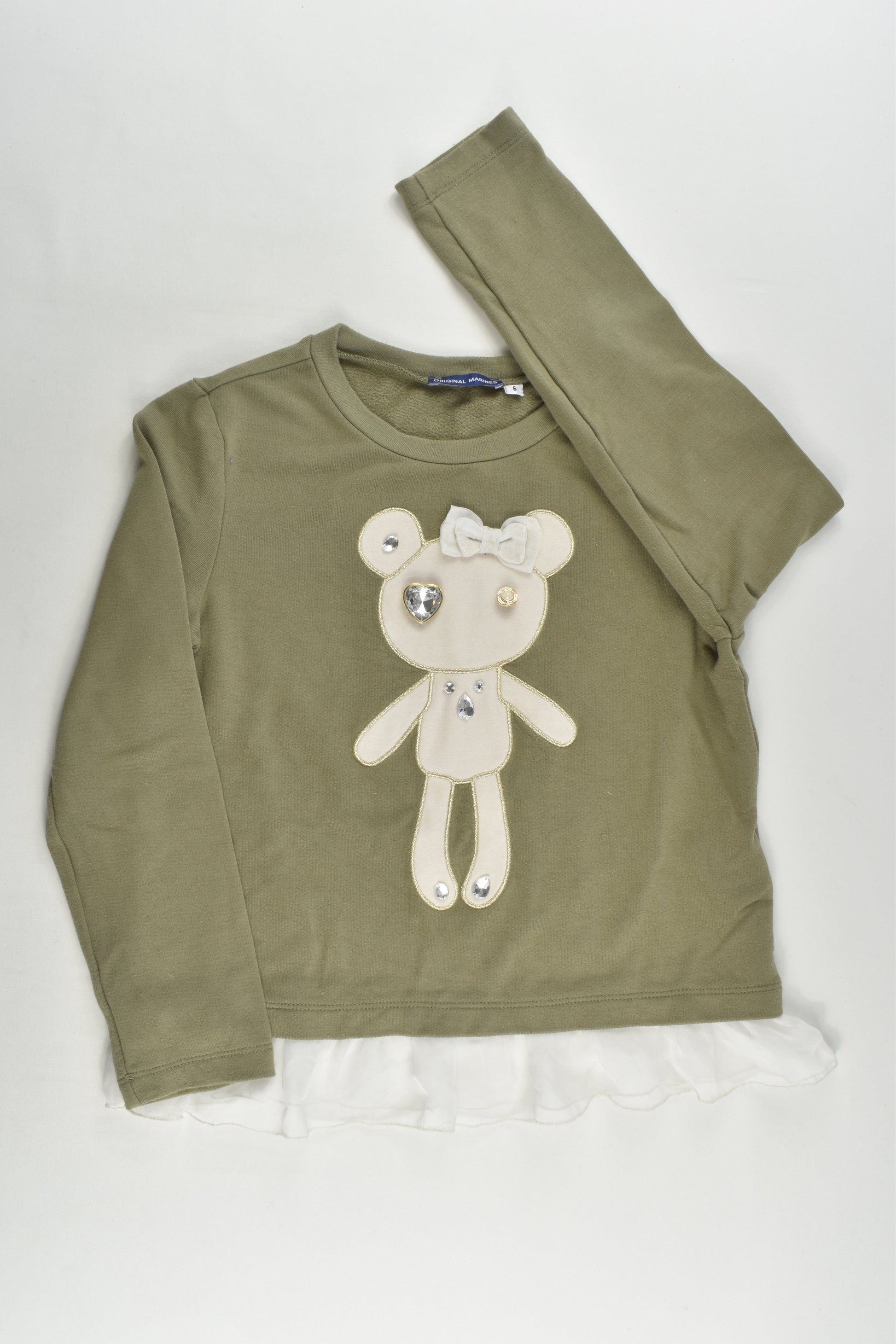Original Marines Size 6 Teddy Bear Top