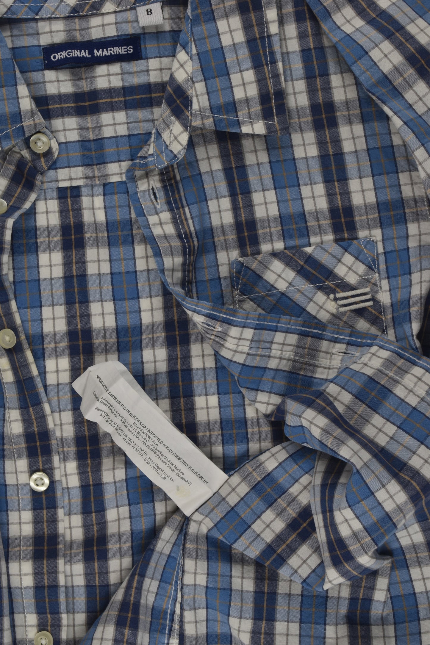 Original Marines Size 8 Shirt