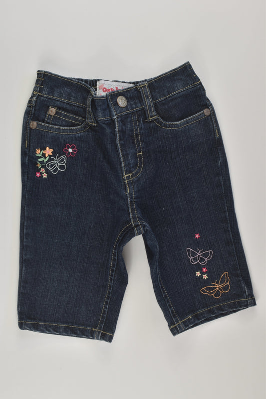 OshKosh Size 0 (12 months) Denim Shorts