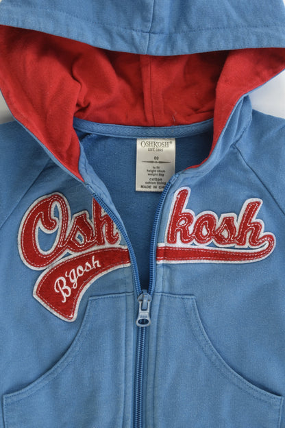 OshKosh Size 00 (68 cm) Hooded Jumper
