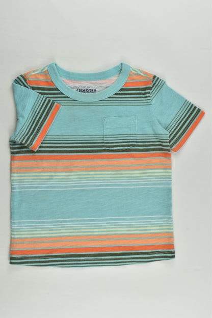 OshKosh Size 1 (18 months) Striped T-shirt