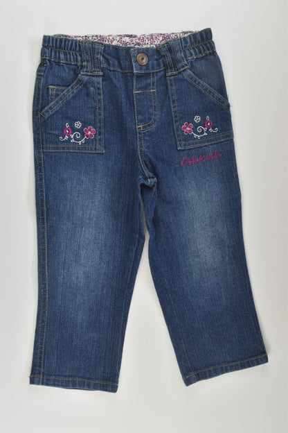 OshKosh Size 2 Embroidery Denim Pants