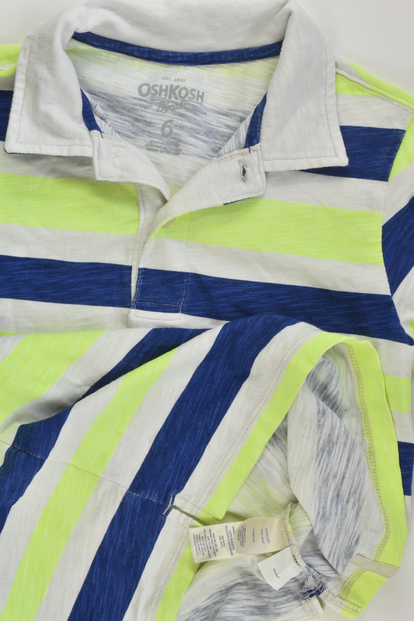 OshKosh Size 6 Collared T-shirt