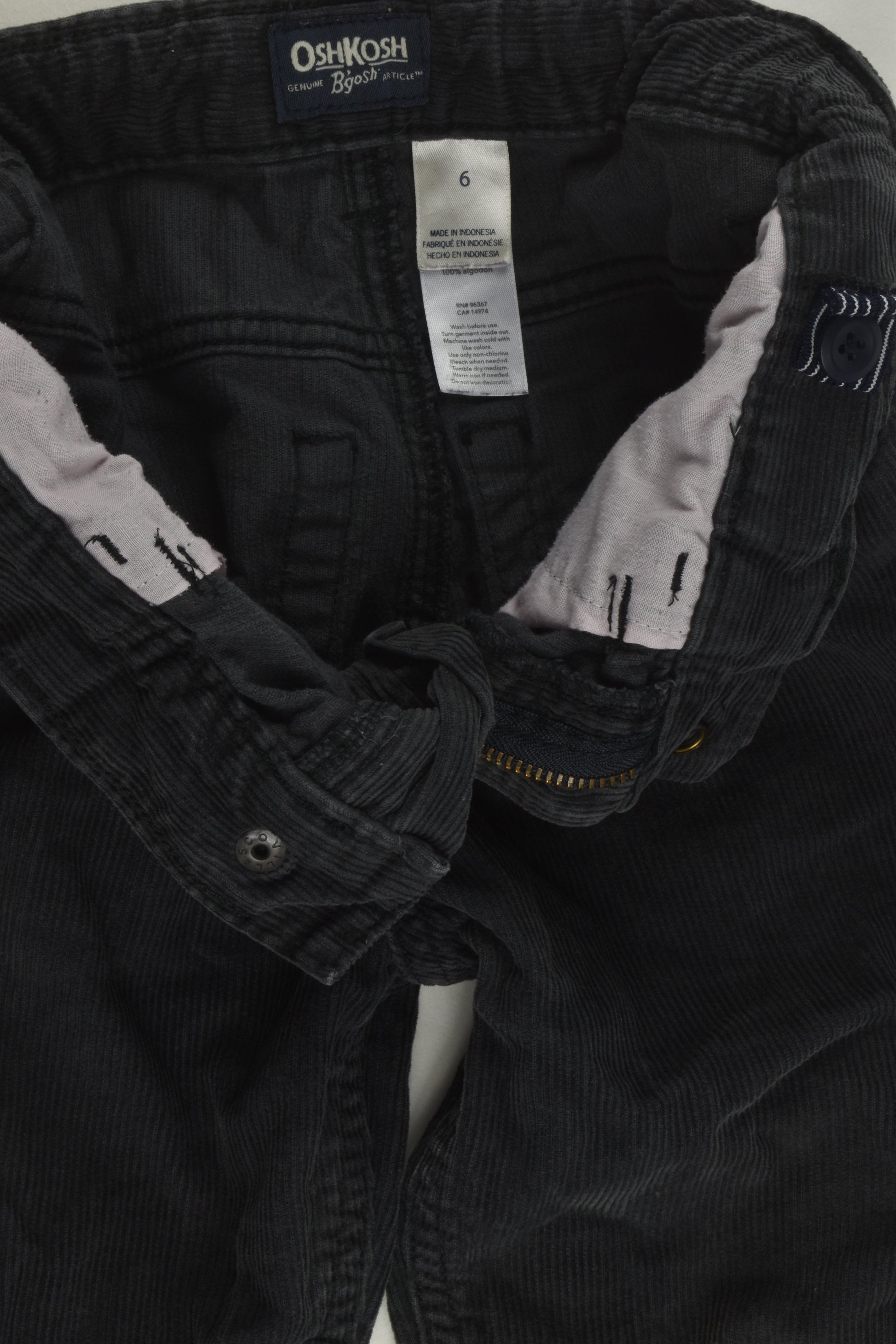 OshKosh Size 6 Cord Pants