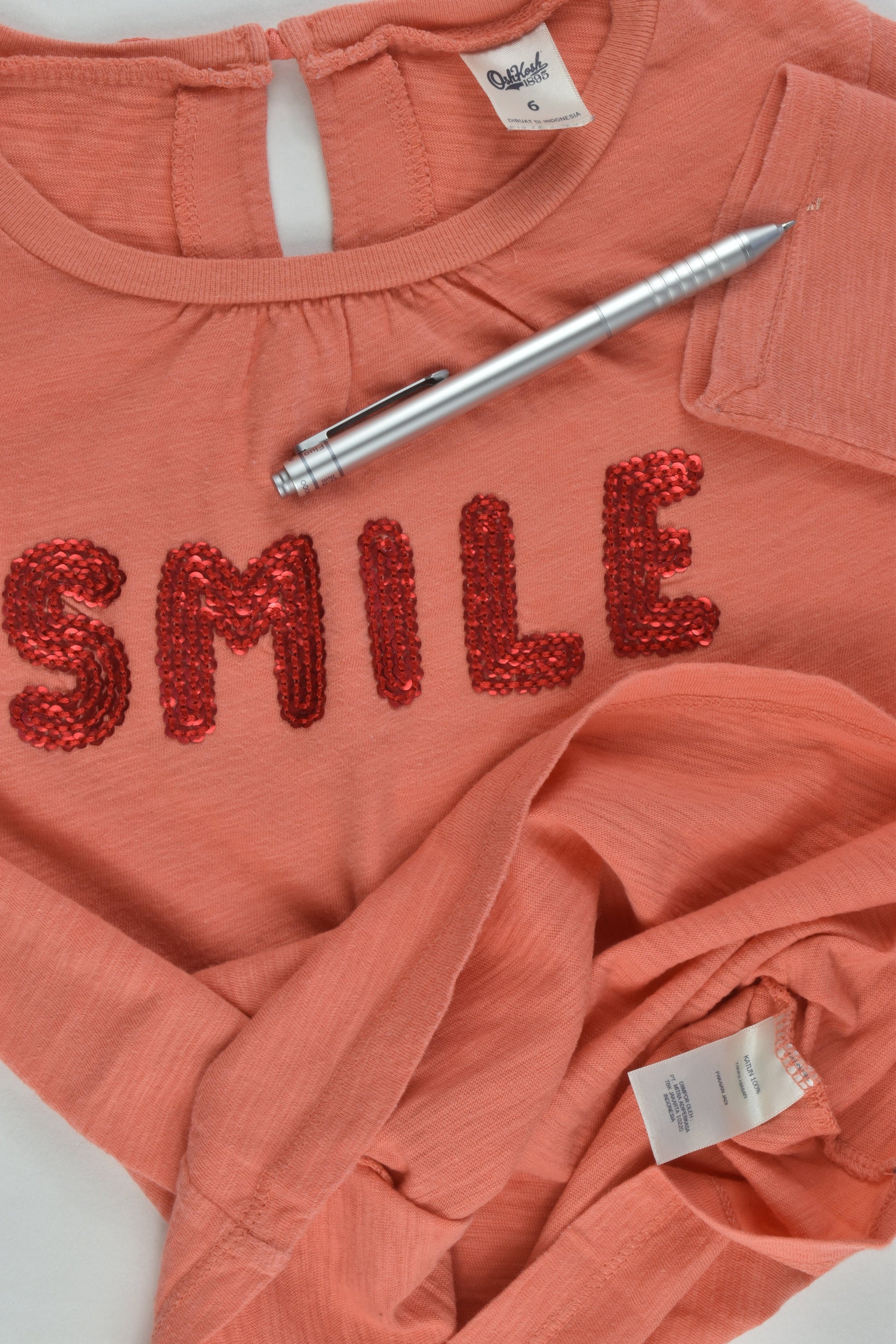 OshKosh Size 6 'Smile' Top