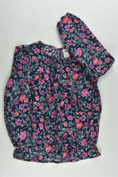 OshKosh Size 7 Floral Blouse