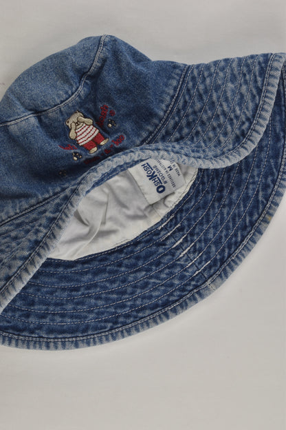 OshKosh Size approx 2-4 (M) Teddy Denim Hat