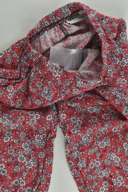 Ouch Size 0 Floral Viscose Pants