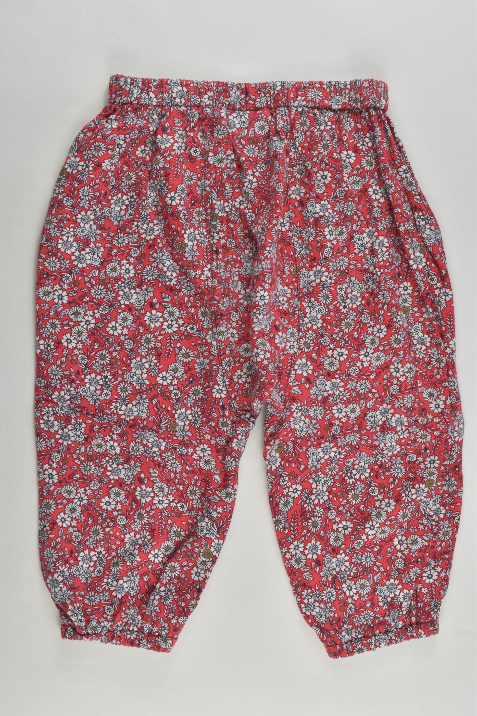 Ouch Size 0 Floral Viscose Pants