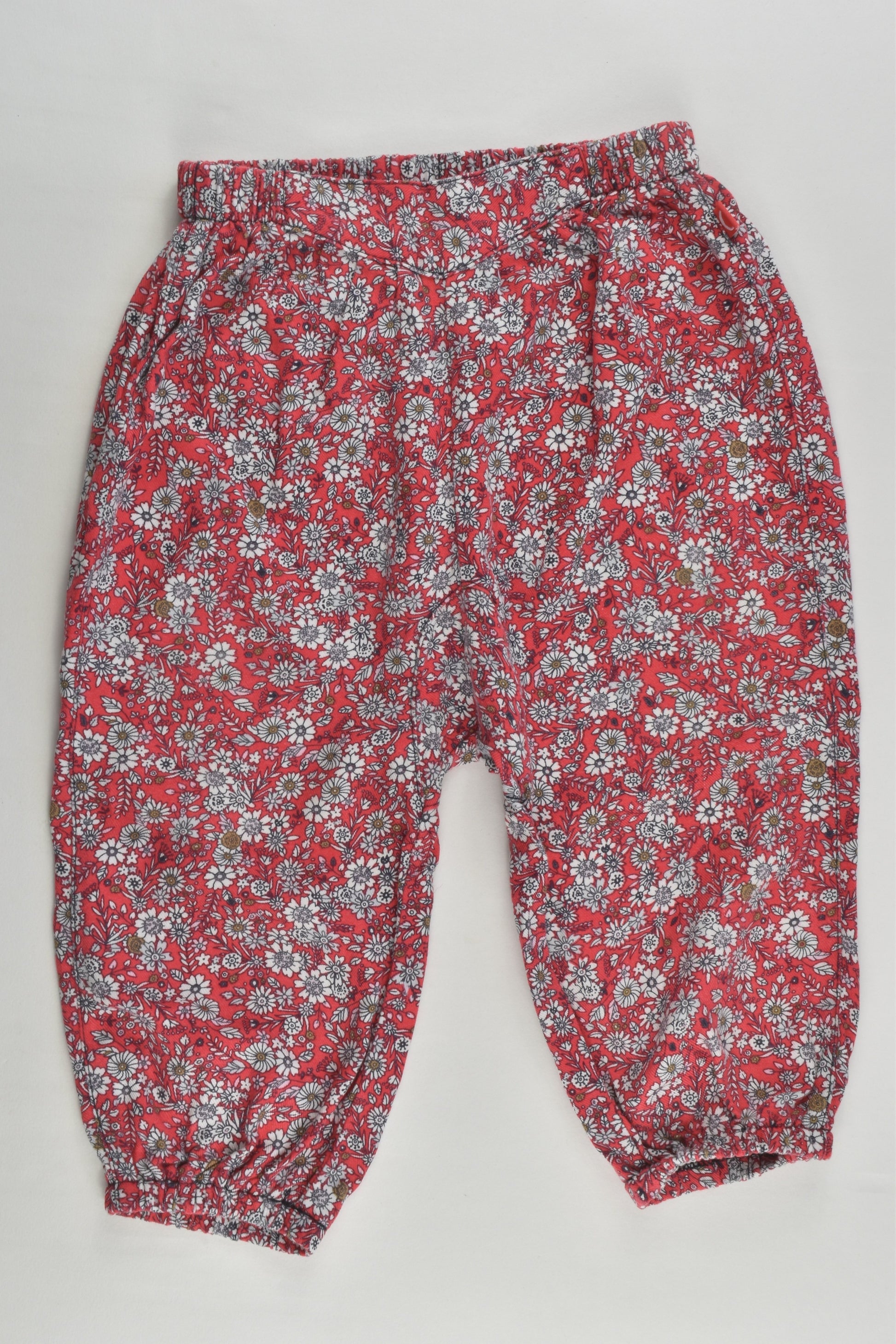 Ouch Size 0 Floral Viscose Pants